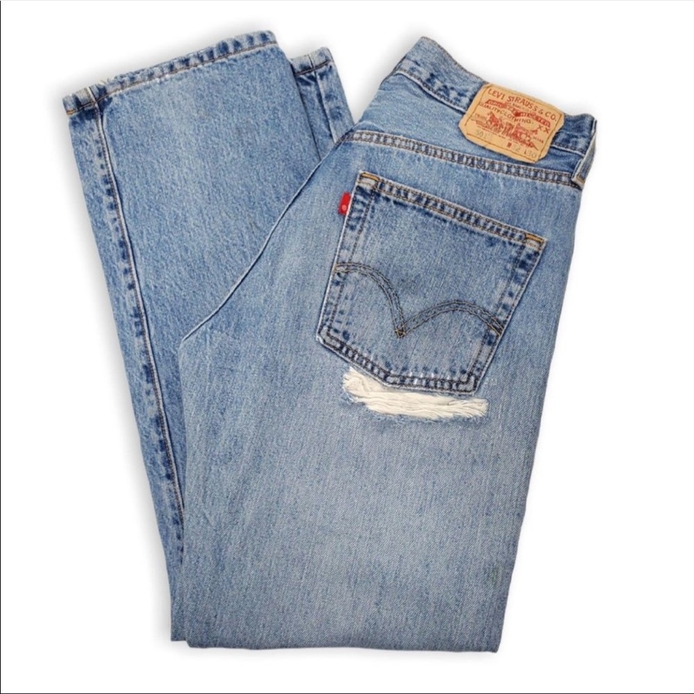 Vintage 1993 Levi's 501 High Rise Button Fly Jeans